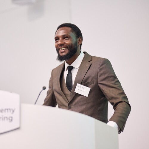 Kelvin delivers his keynote to the LIF Global 2025 cohort.