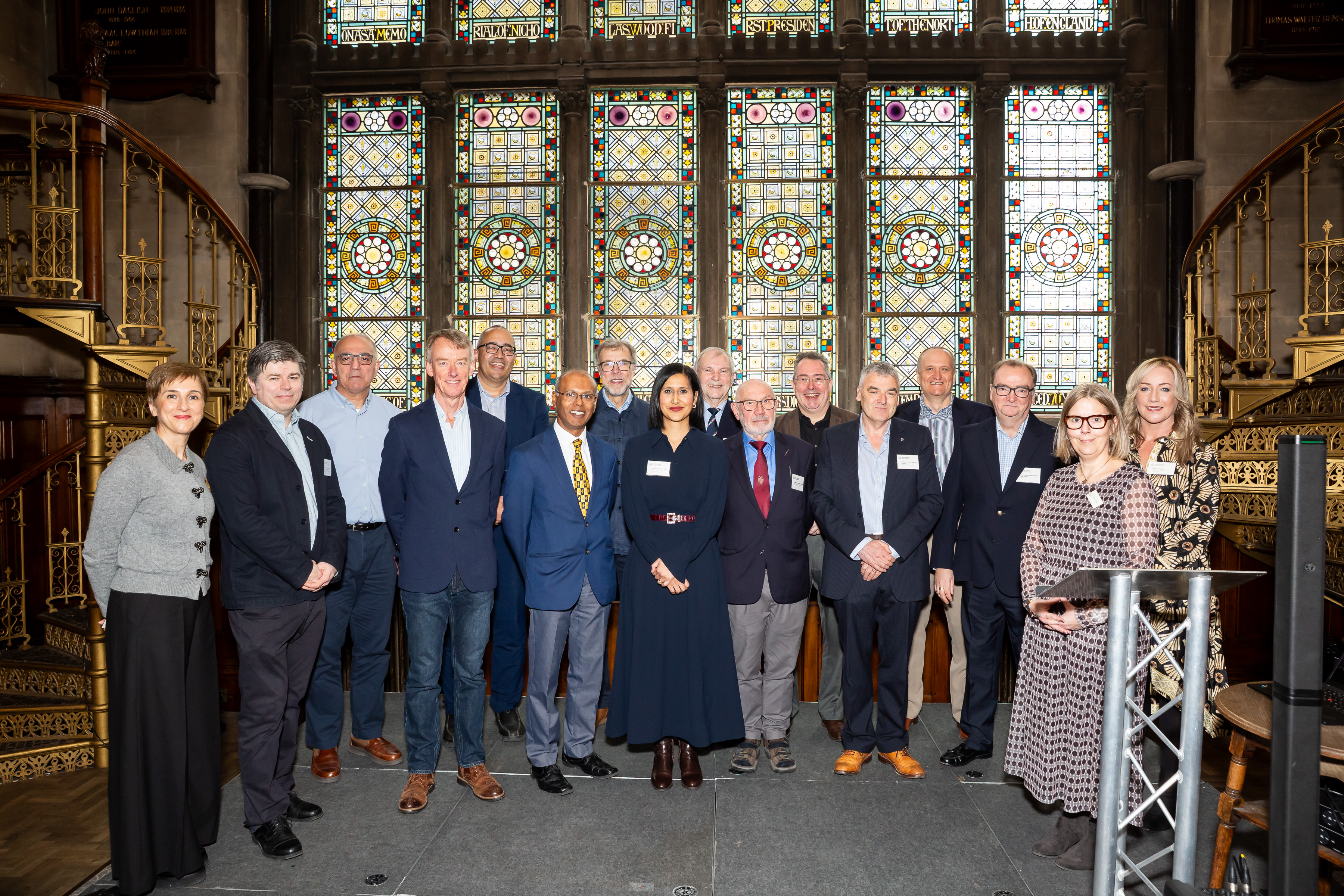 Group shot with Fellows